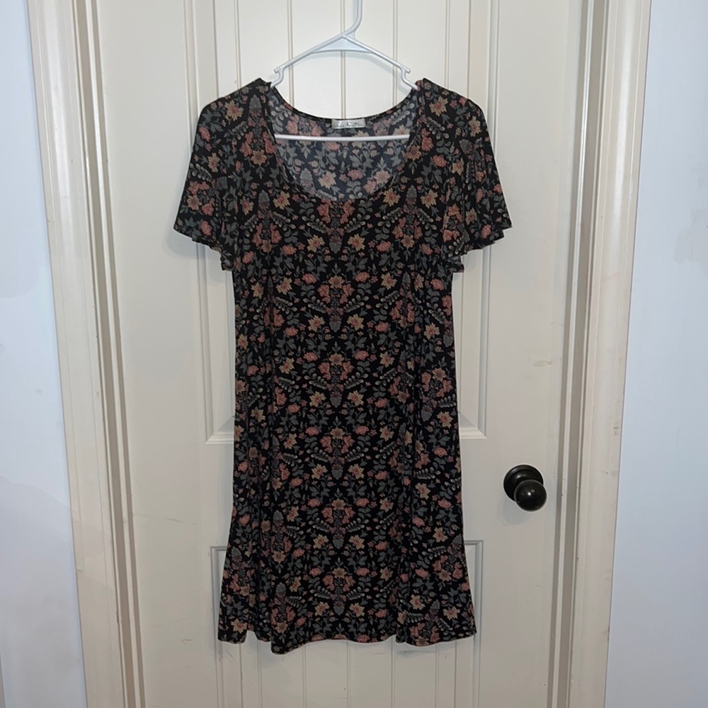 Floral soft dress